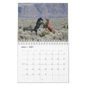 Calendrier "Wild West" de MustangWild pour 2026 (Mar 2027)