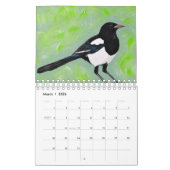 Calendrier Wildlife Paintings by Kirsten Sneath (Mar 2026)