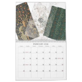 Calendrier William Morris Art Victorian Floral (Feb 2026)