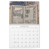 Calendrier William Morris Art Victorian Floral (Jan 2026)