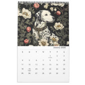 Calendrier William Morris Inspiré Chats Et Chiens 2025 (Jan 2026)
