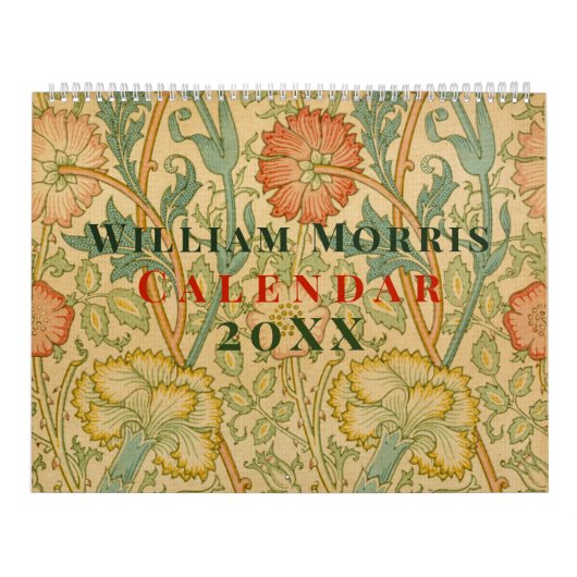 Calendrier William Morris Motifs (Protection)