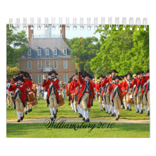 Calendrier Williamsburg colonial 2013