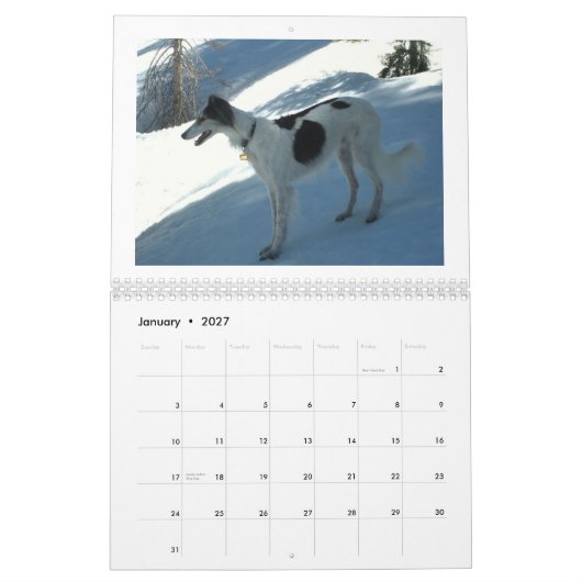 Calendrier Windhounds de soie 2013 (Jan 2027)