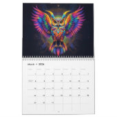 Calendrier Wings of Color: The 2026 Mystic Owl Calendar (Mar 2026)