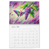 Calendrier Wings & Petals – Papillons modernes en fleurs (Jan 2027)