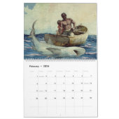 Calendrier Winslow Homer Vintage 2021 (Feb 2026)