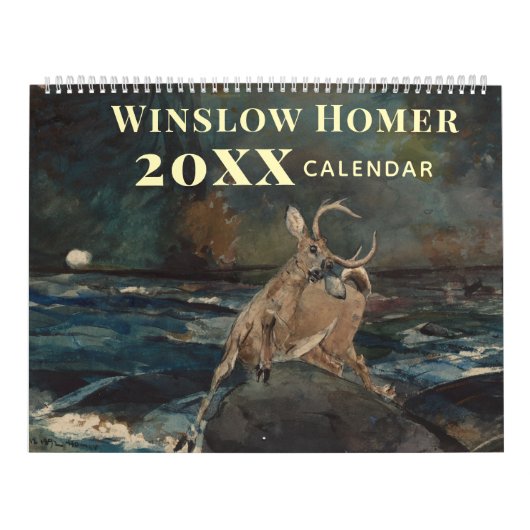 Calendrier Winslow Homer Vintage 2021 (Protection)