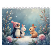 Calendrier Winter Animals Calendar (Protection)