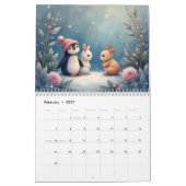Calendrier Winter Animals Calendar (Feb 2027)