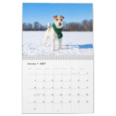 Calendrier Wire Fox Terrier 2027 (Jan 2027)