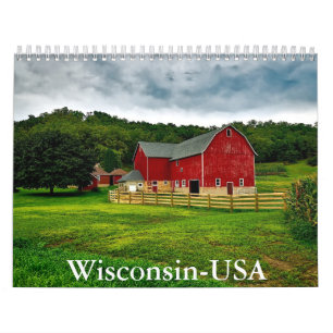 Calendrier Wisconsin-USA
