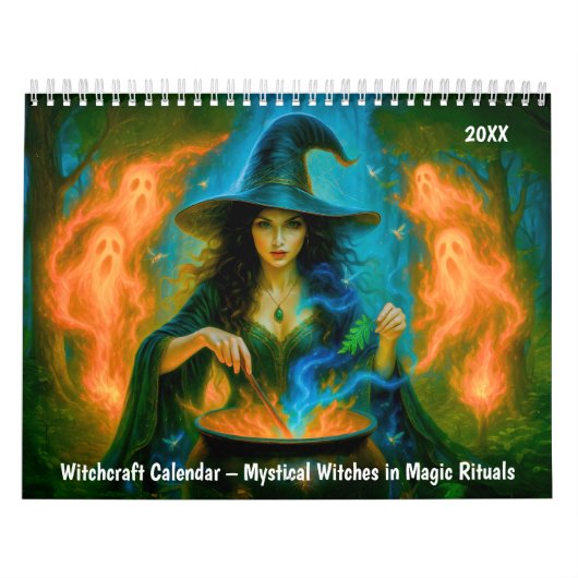 Calendrier Witchcraft Calendar – Mystical Witches in Mag (Protection)