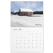 Calendrier Wonderland d'hiver du Canada 2026 (Jan 2026)