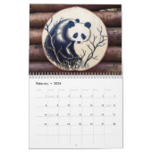 Calendrier Woodburned Animals & Trees – 2026 Calendar (Feb 2026)