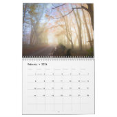 Calendrier Woodland anglais (Feb 2026)