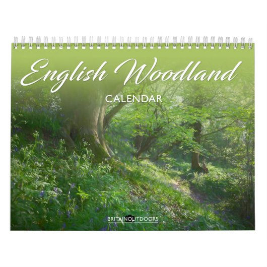Calendrier Woodland anglais (Protection)