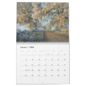 Calendrier Woodland anglais (Jan 2026)