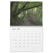 Calendrier Woodland anglais (Mar 2027)