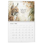 Calendrier Woodland Animals & Inspirational Quotes 2026  (Jan 2026)