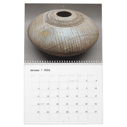 Calendrier WOODWORK (Jan 2026)