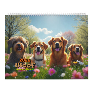 Calendrier Woof, Dog Calendar 2026