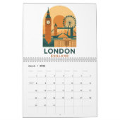 Calendrier World Cities 2022 Travel Calendar  (Mar 2026)