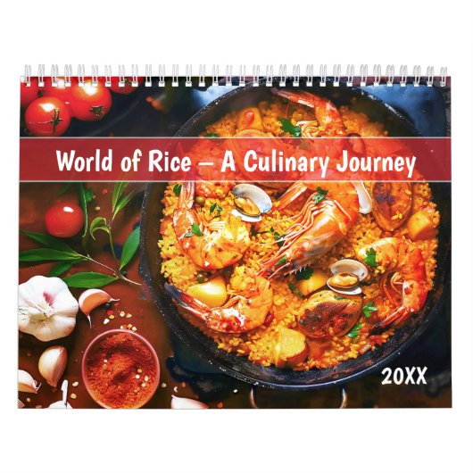 Calendrier World of Rice – A Culinary Journey (Protection)