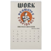 Calendrier WPA Works Administration des progrès (Feb 2026)