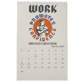 Calendrier WPA Works Administration des progrès (Feb 2027)