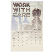 Calendrier WPA Works Administration des progrès (Mar 2026)