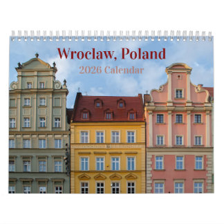 Calendrier Wroclaw Pologne 2026