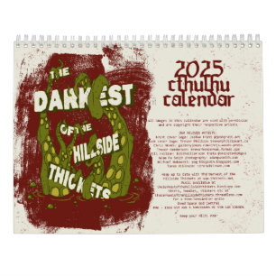 Calendrier Ye Olde Thickets 2025