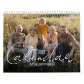 Calendrier Yearly Family Photo (Protection)