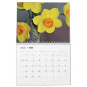Calendrier Yellow Flowers  (Mar 2026)