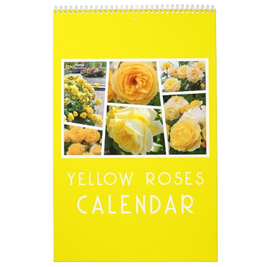 Calendrier Yellow Roses Calendar (Type-A) (Protection)