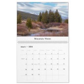 Calendrier Yellowstone National Park 12 Month Calendar (Mar 2026)
