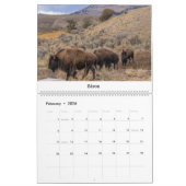 Calendrier Yellowstone National Park 12 Month Calendar (Feb 2026)