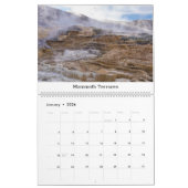 Calendrier Yellowstone National Park 12 Month Calendar (Jan 2026)