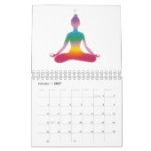 Calendrier Yoga, Mandala, Méditation (Jan 2027)