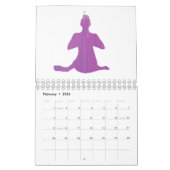 Calendrier Yoga, Mandala, Meditation  (Feb 2026)