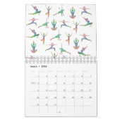 Calendrier Yoga, Mandala, Meditation  (Mar 2026)