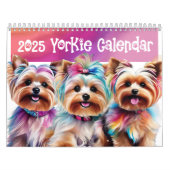 Calendrier Yorkie 2025 (Protection)