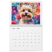 Calendrier Yorkie 2025 (Mar 2027)
