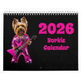 Calendrier Yorkie Calendar (Protection)