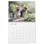 Calendrier Yorkshire Terriers 2026 (Mar 2027)