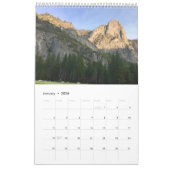 Calendrier Yosemite Park (Jan 2026)