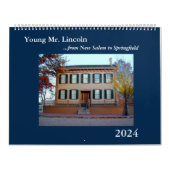 Calendrier Young M. Lincoln—New Salem to Springfield Calend (Protection)