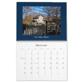 Calendrier Young M. Lincoln—New Salem to Springfield Calend (Mar 2026)