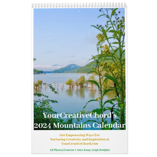 Calendrier YourCreativeChord Mountains 2024 (Protection)